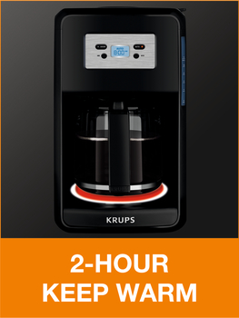 Krups Savoy Turbo 12-Cup Coffee Maker