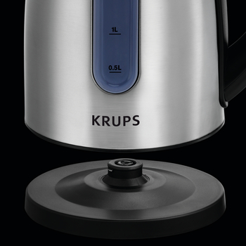 KRUPS Electronic Toaster Long Slot Type 119 Quartz Tube Heating Elements -  White
