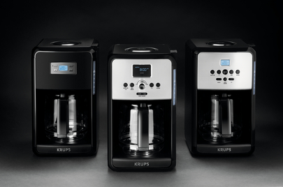 12-Cup Savoy Programmable Digital Stainless Steel Digital  Coffee Maker EC312050