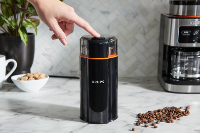 New In Box Krups Silent Vortex Electric Coffee and Spice Blade Grinder