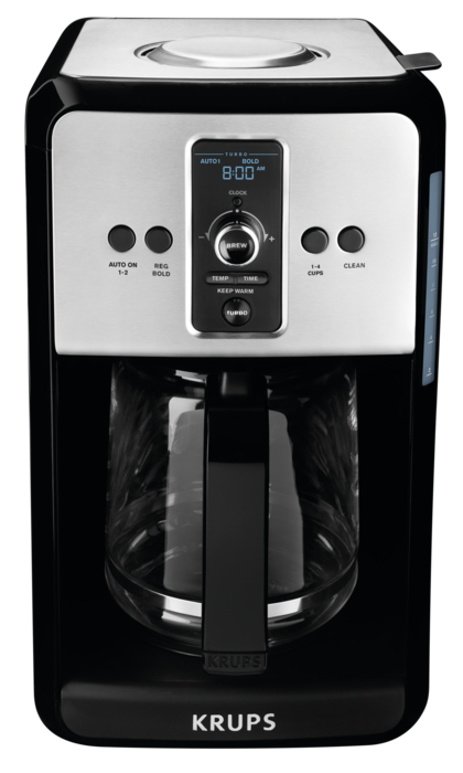 Turbo Savoy EC412050 Programmable Filter Coffee Maker, Stainless Steel EC412050