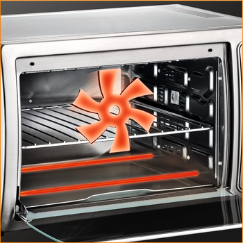 springen Uithoudingsvermogen oriëntatie KRUPS Deluxe Toaster Oven with Convection Heating OK710D51 OK710D51