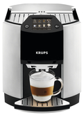 Krups EA82FD10 Cafetière Espresso Automatique Die Cast Quattro Force Argent