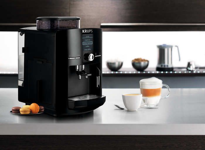 Cafetera Espresso Super Automática Krups Serie E8100 - Grano