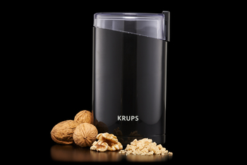 Krups F203 Electric Spice and Coffee Grinder with Stainless Steel Blades 3-Ounce Black