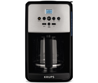 Krups 12 Cup Savoy Programmable Stainless Steel Thermal