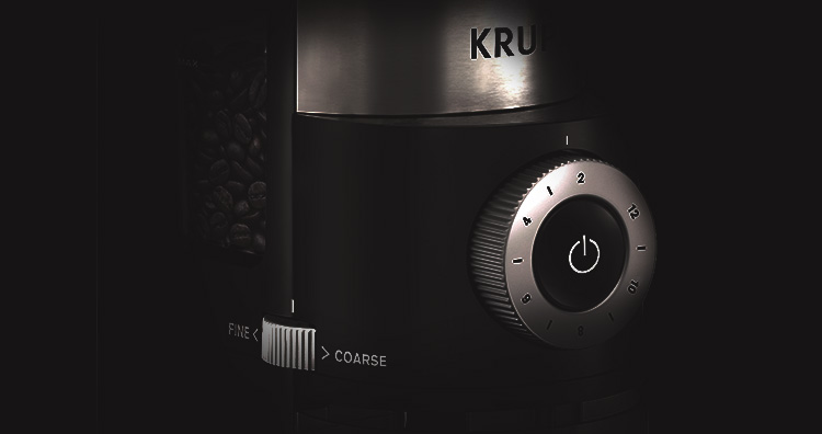 Krups Gx204d10 Electric Coffee Grinder Silver